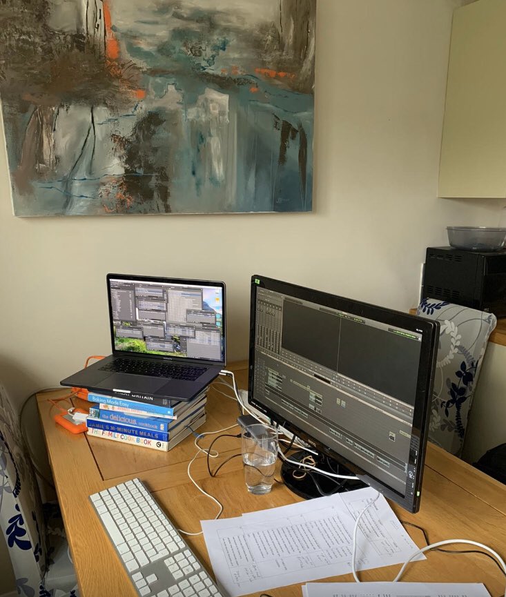 CleanCutMediauk's tweet photo. With the majority of the country, our video production crew are #WorkingFromHome #becleancut https://t.co/2dzWBFthAj