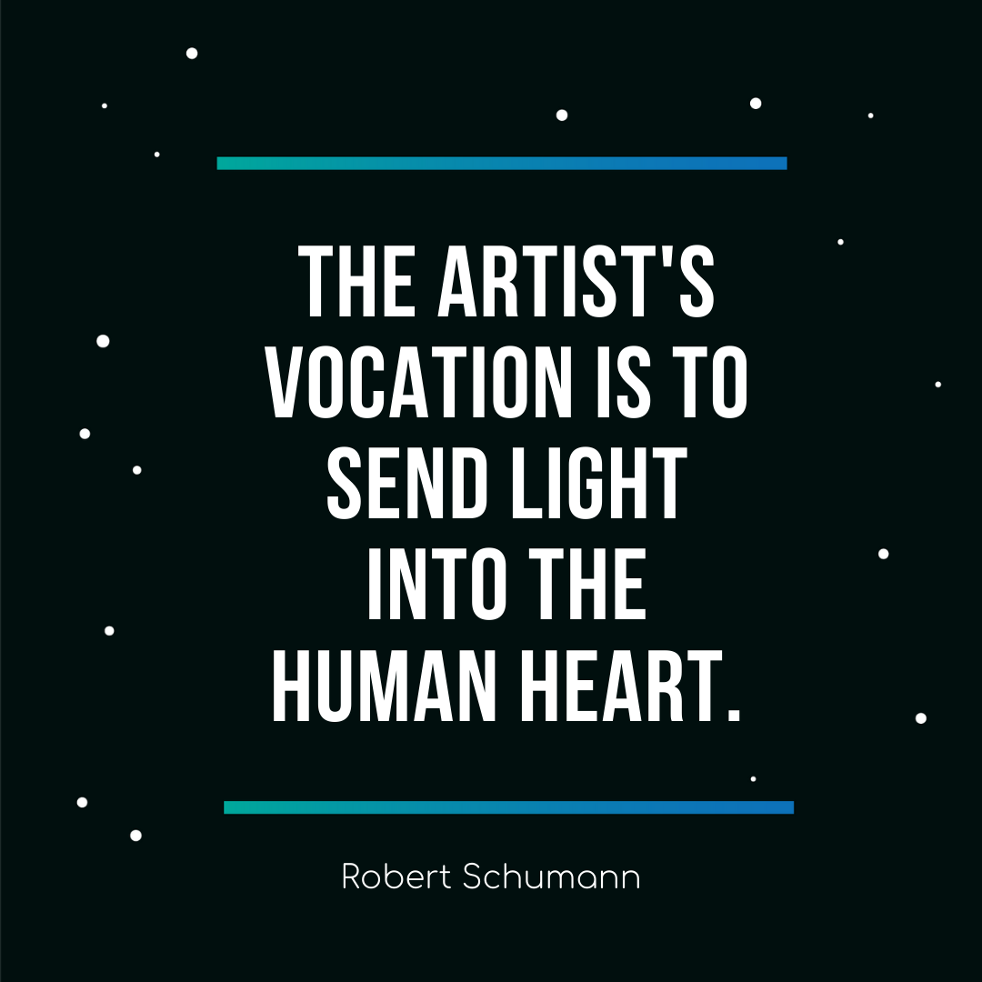 IllumeArt's tweet image. “The artist's vocation is to send light into the human heart.” – Robert Schumann

#emrg #emrgdelhi #emrg2020 #emrgdelhi2020 #newmediaarts #artwork #artquotesoftheday #artists  #artandtechnology #newmediadesign #lightart #art_illume