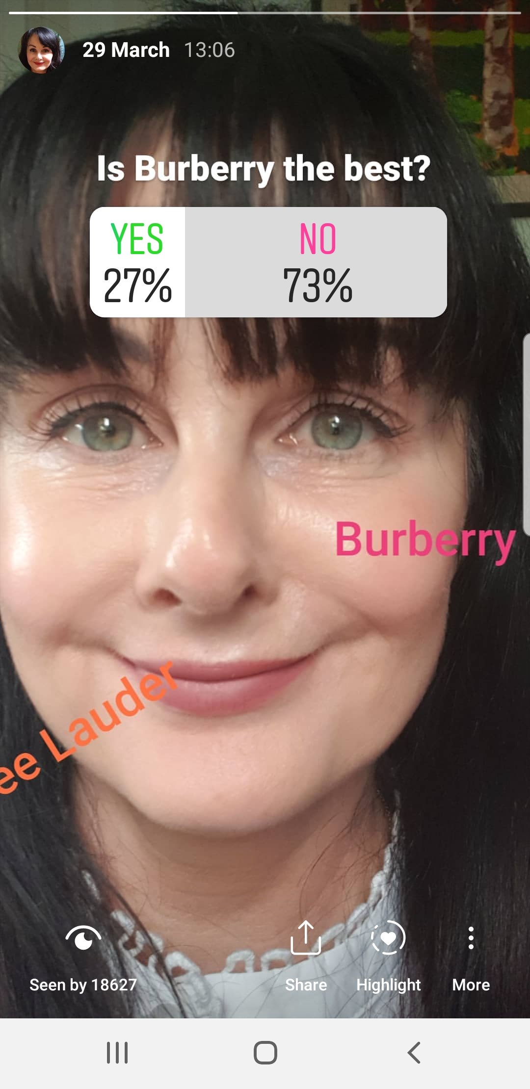 Burberry gel stick foundation top