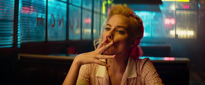 margot robbie cigarette