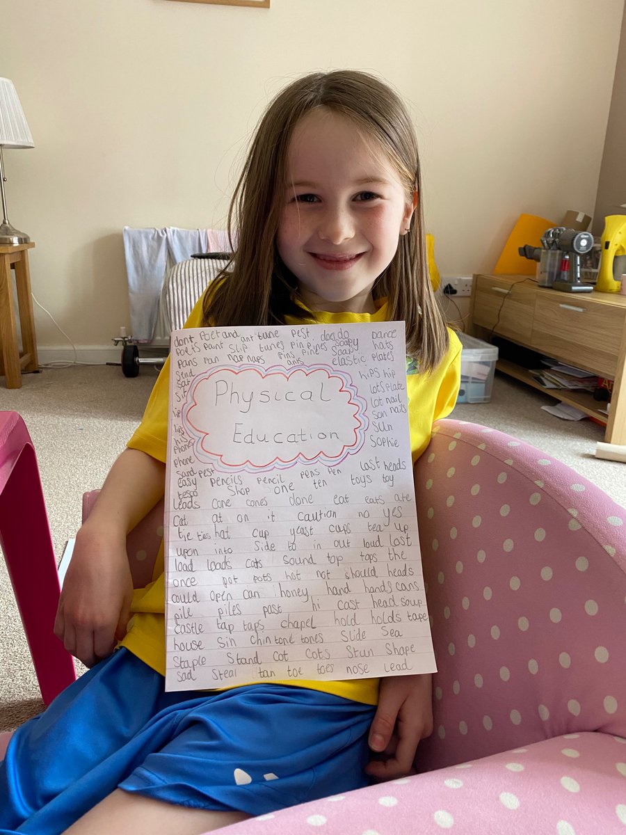 leitchward's tweet photo. @chapelhallPS @chapelhallPS great idea. Layla found 145 words but ran out of space. She used her common words to help too. https://t.co/nJ8Hy7SCEk