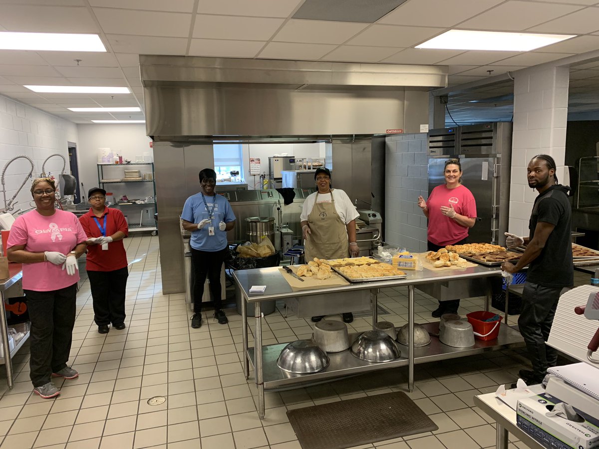 Our cafeteria staff at both GTMS and Carrsville are amazing!!!  They are taking care and making sure our Windsor and Carrsville children are fed.