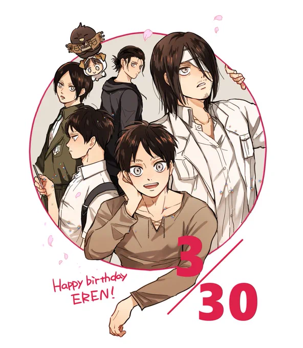 おめでとう?
#エレン生誕祭2020
#エレン・イェーガー生誕祭2020 