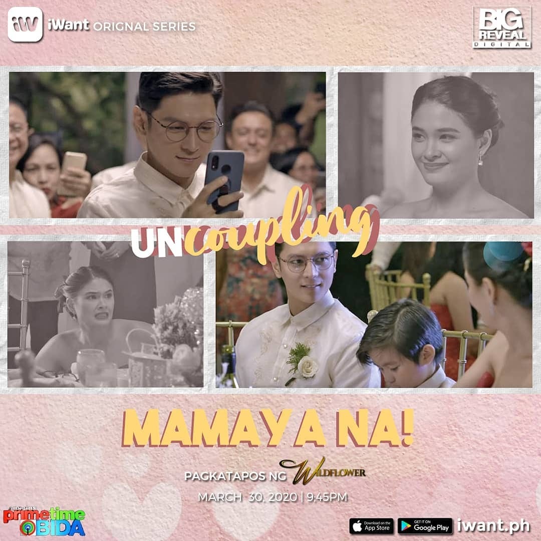 YAMfinity's tweet image. FIRST TIME SA TV! 💯 Catch #Uncoupling tonight right after Wildflower on ABS-CBN Primetime Bida! #BigRevealDigital #RSBScriptedFormat