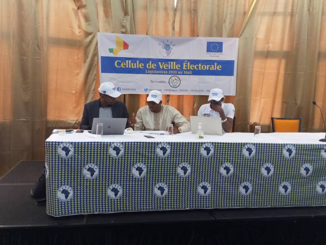 wanepmali's tweet photo. Jour3 : Ouverture de la salle de coordination .
Réunion générale de toutes les chambres de la cellule de veille..
Restez connecter.
Vous pouvez suivre la déclaration préliminaire en live sur notre page Facebook .
#WANEPEMAM #Malivotes #legislatives2020 #Mali https://t.co/kz7YhJ1Fto