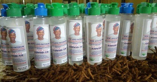 dansatty's tweet photo. Saw on Instagram that @ayofatox    representing Akinyele 1, at the OSHA distributed hand sanitizer to his constituents..  #OperationCallOutYourRep https://t.co/A5YOThRI9f