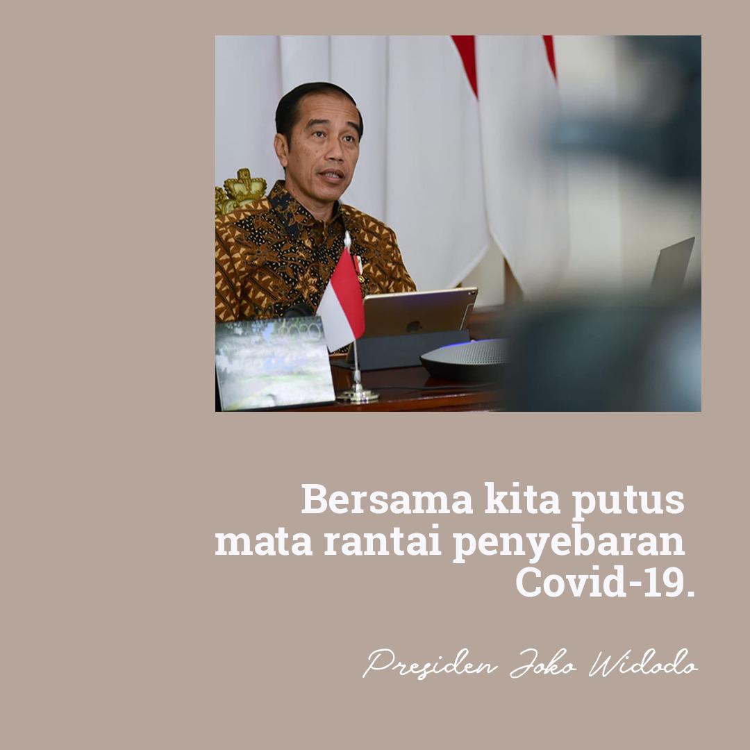 jokowi's tweet image. Delapan hari terakhir, ada 876 bus antarprovinsi yang membawa 14.000-an penumpang dari Jabodetabek ke provinsi lain di Jawa. Belum termasuk yang menggunakan kereta api, kapal, pesawat, dan mobil pribadi.

Mobilitas orang sebesar itu sangat berisiko memperluas penyebaran Covid-19.