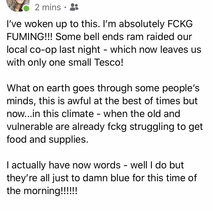 taaraz's tweet photo. @piersmorgan   Just saw this on my fb.,  unbelievable local Co op store ram raided. https://t.co/oINp65cT1c