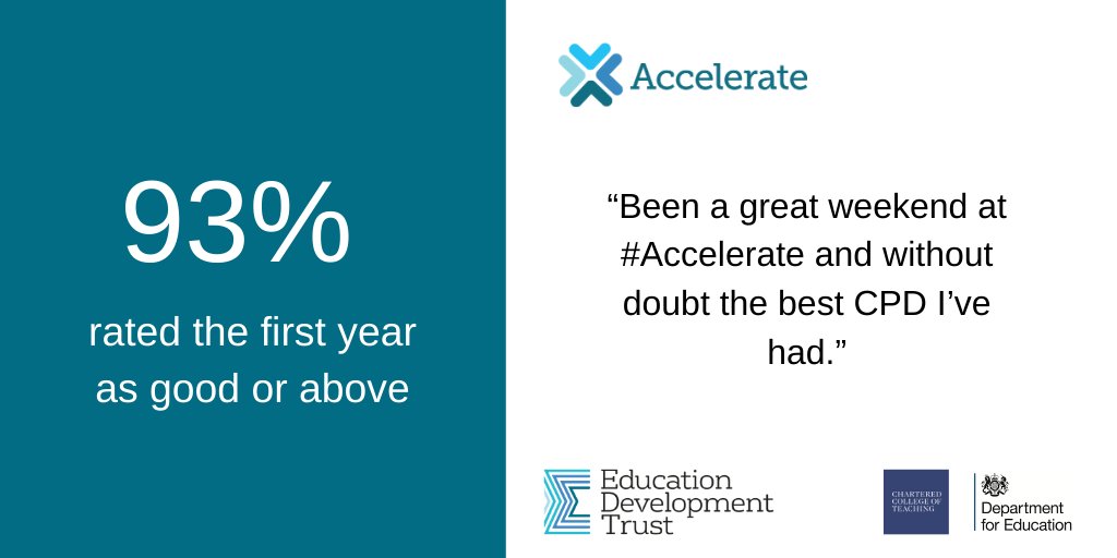Accelerate Teaching Programme tweet media