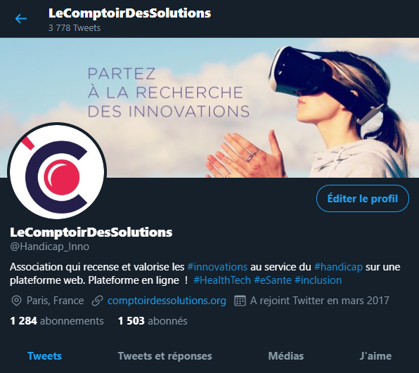 Handicap_Inno's tweet photo. #MondayMotivation 🙌

@Handicap_Inno a passé la barre des 1500 abonnés sur @TwitterFrance 😱

On souhaite remercier tous les acteurs qui œuvrent tous les jours pour une société plus #inclusive, par l'#innovation et la #solidarité pour les personnes en situation de #handicap ! https://t.co/2nFAMFoPox