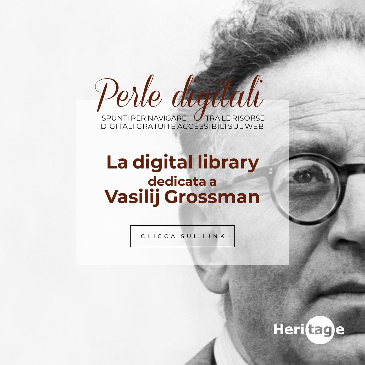 Heritagesrl's tweet photo. Inizia un'altra settimana di #iorestoacasa. Oggi vi proponiamo un ns. progetto di #DigitalHumanities, x favorire la ricerca tematica e critica: il #Grossman Doc Center.
➡️ https://t.co/21cAHa9DOQ
Così è la conoscenza: tante chiavi di accesso x un solo autore!
#PerleDigitali https://t.co/KKAGZhbhuj