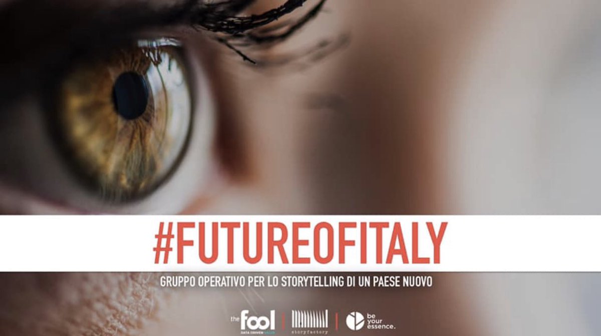 andreafontana72's tweet photo. Ci sarà un dopo? No.
Il dopo viene prima. Il dopo è già adesso.
Ed è ora di guardare oltre.
Per questo nasce #FutureOfItaly, con @lastknight e @OscardiMontigny 
Dati.
Narrazioni.
Indicazioni organizzative per il mondo nuovo.

#ComingSoon
#guardaoltre https://t.co/9E57HMXH5u