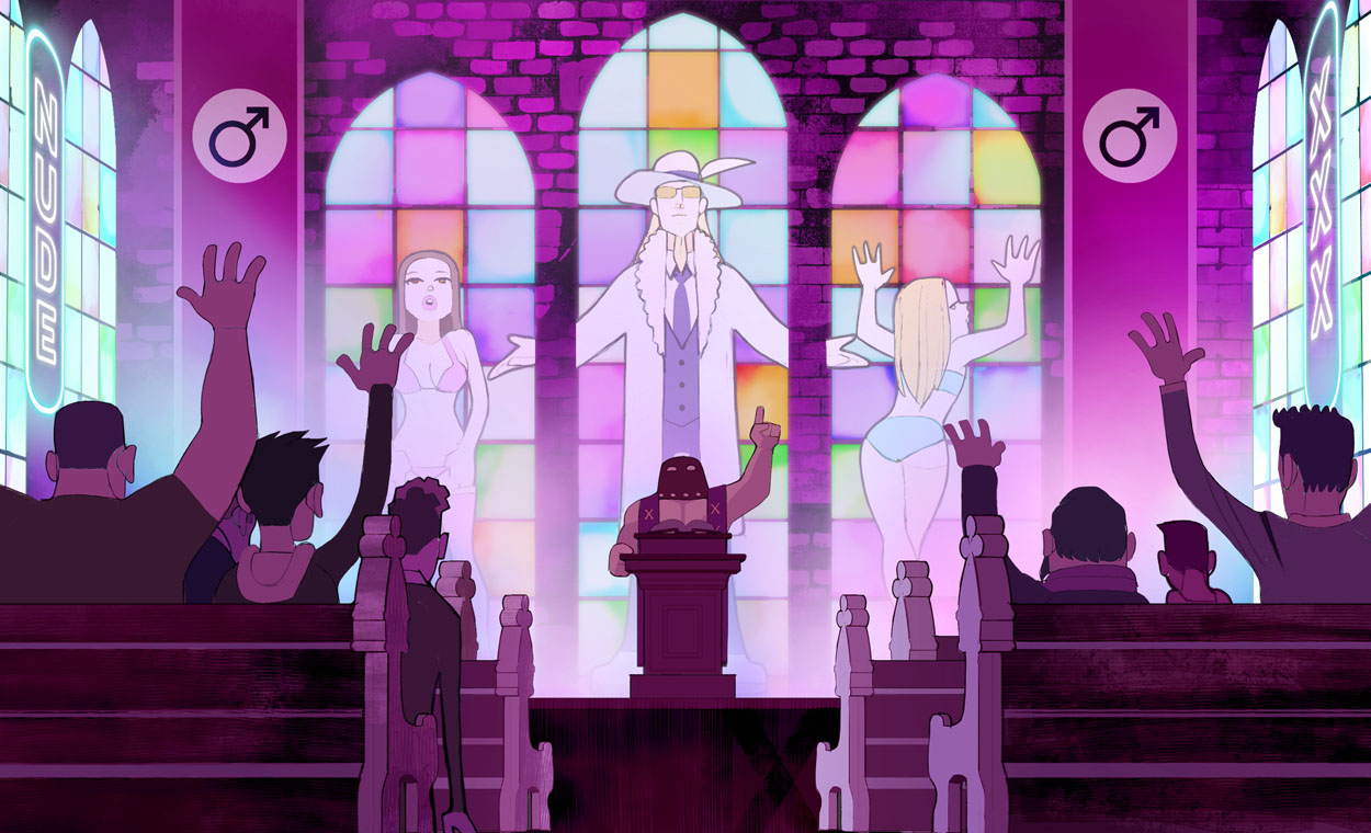 Tatsuya Ishida on Twitter: "Church of Porn "He comes to the pornography a believer; he goes away