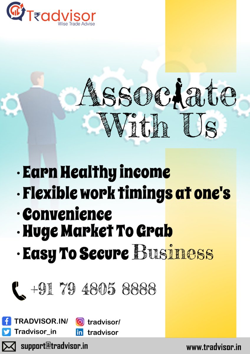 Tradvisor_in's tweet photo. #Associate with us
Flexible work timings at one's convenience
Huge #Market to Grab
Easy to #Secure #Business
Fantastic #Earnings
#Tradvisor #Best #Platform #Business #Ahmedabad #Gujarat #India #BusinessPortal #businessindustry #b2bsales #B2bportal #B2bcompanies #Manufacturing https://t.co/DC6rFq037X
