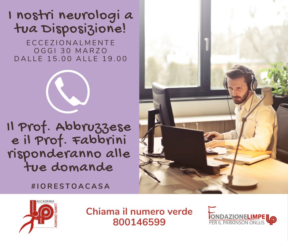 Fondazione LIMPE per il Parkinson Onlus tweet media