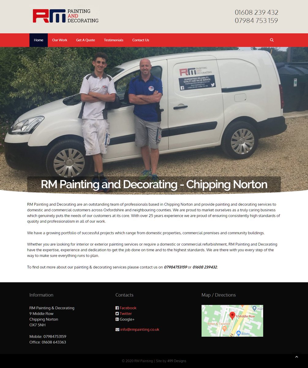 499Designs's tweet photo. Painters, plumbers, photographers - we have created sites for many trades - Get your 499Design now #webdesign #tradewebsites https://t.co/fFVgEj2kP4 https://t.co/4trQkdK9Oq