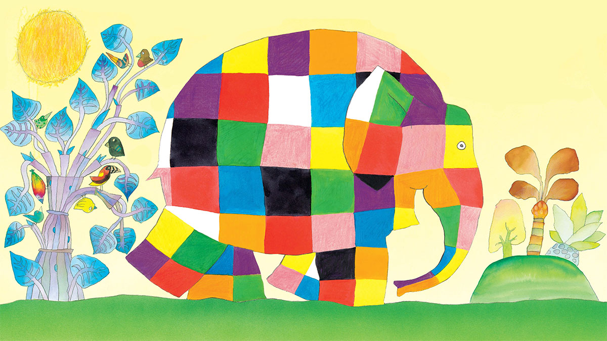 Booktrust's tweet photo. Ooh, we have SUCH a #BookTrustHomeTime treat for you today! Grab a cuppa and settle down to enjoy the marvellous David McKee reading Elmer 🐘 ❤️ https://t.co/uoYIy4fucr #UnitedByBooks https://t.co/YGQWADVBRd
