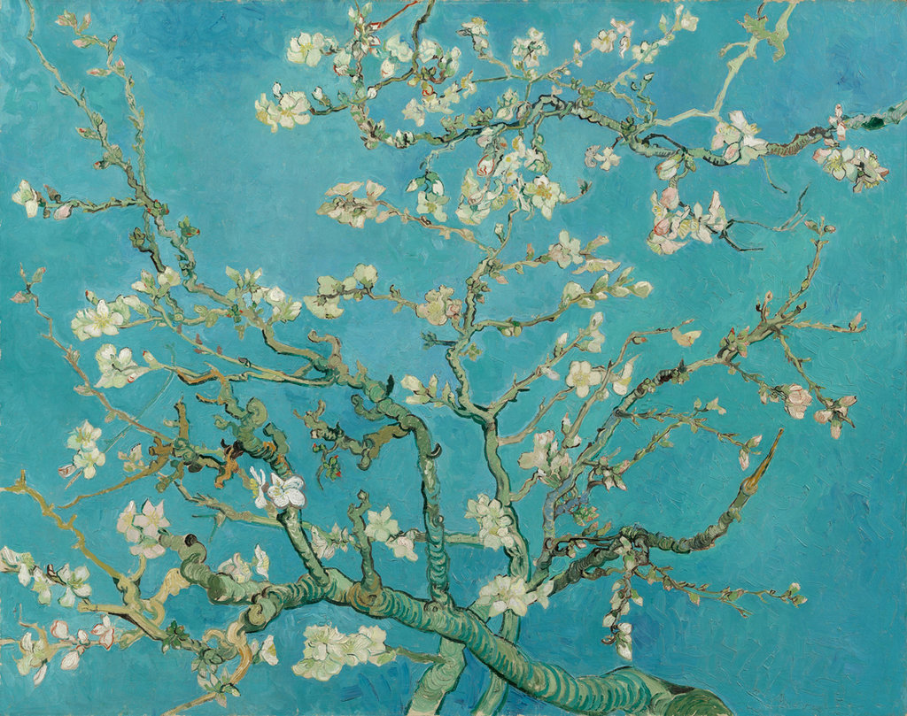 pondgitsune's tweet photo. Siccome oggi è il compleanno di Vincent van Gogh e siamo in primavera condivido:

-Ramo di mandorlo fiorito, 1890
-Le rive della Senna a Pont de Clichy in primavera, 1887
-Pescando in primavera, 1887
-Frutteto bianco, 1888 https://t.co/OVXRN8dNde