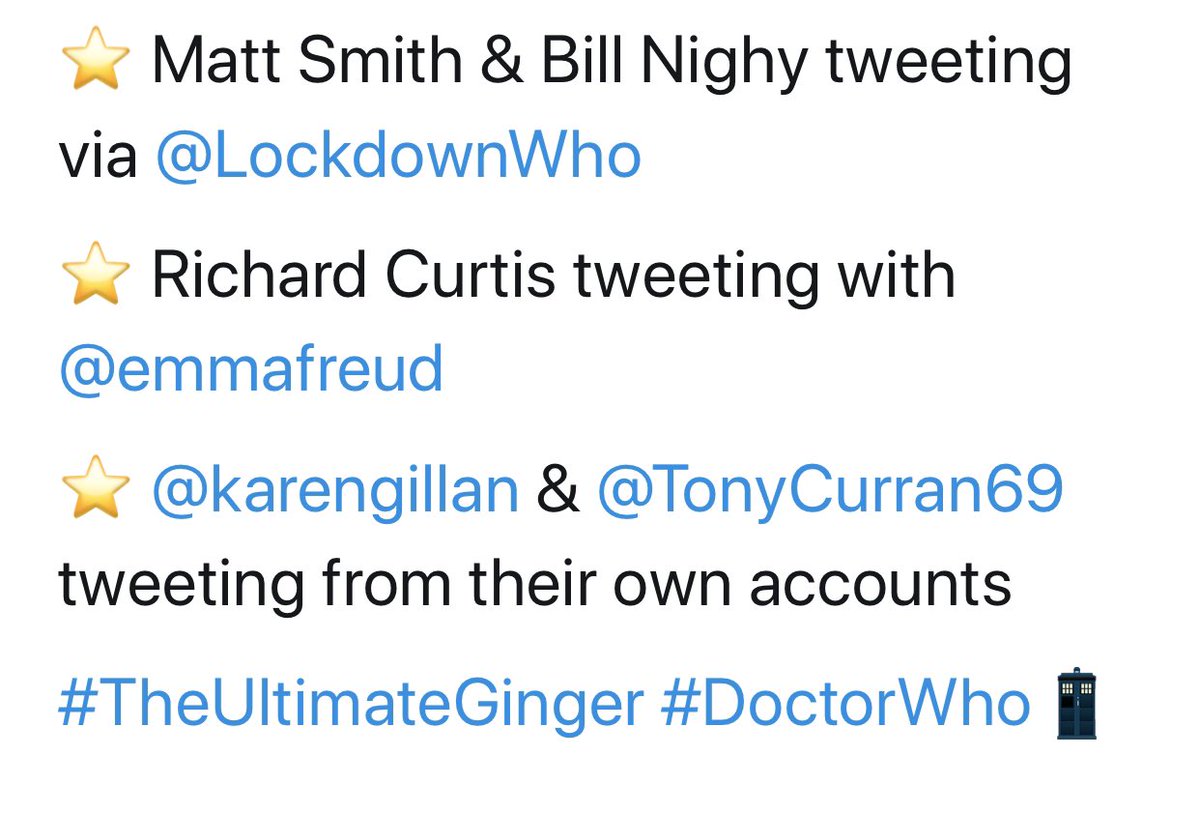 emmafreud's tweet photo. It’s tonight.  Global Live Tweeting of ‘Vincent And The Doctor’ - matt smith, bill nighy, karen Gillan and richard curtis all taking to @twitter for it.  Tell EVERYONE!  #TheUltimateGinger https://t.co/8fnXEwTutE