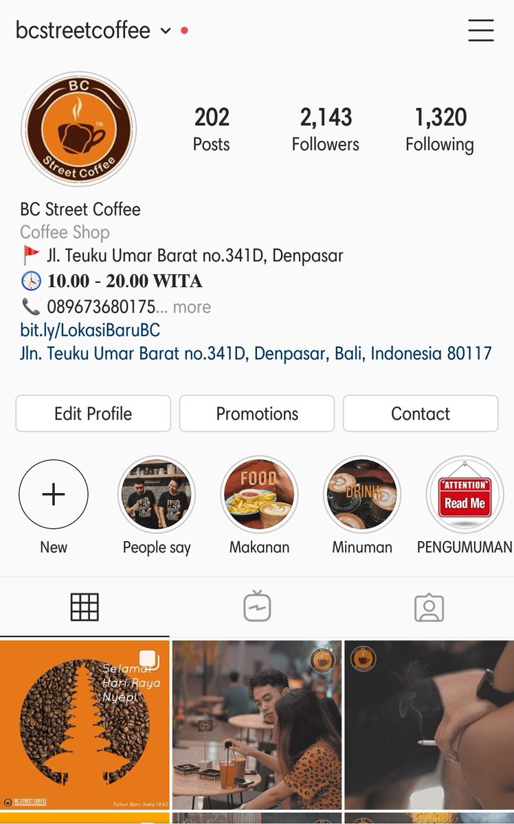 BC_StreetCoffee's tweet photo. Perubahan jam operasional:
Buka jam 10pagi sampai jam 8malam.. https://t.co/KPujxn9oFf