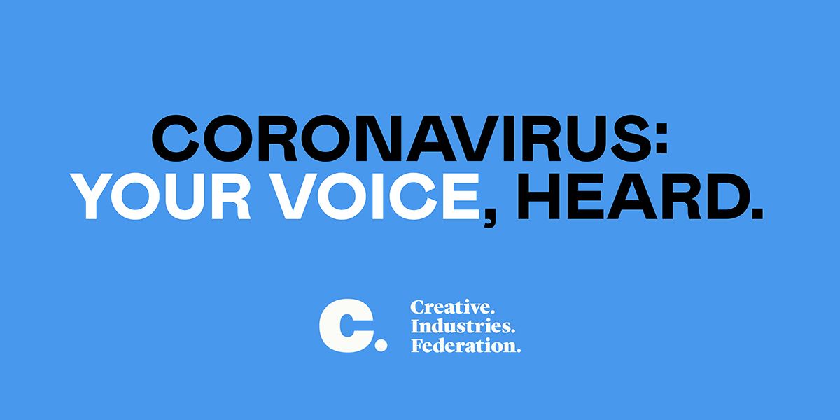 CEDUK_MEDIA's tweet photo. The #CreativeIndustriesFederation want your thoughts to gauge the impact to date of #Covid-19 on #creative and #media #freelancers and #businesses, to inform what support would help most. Fill in the survey, get your voice heard 👉https://t.co/dyzTNcNC3o Retweet and tag away! https://t.co/Gvok4RegTo