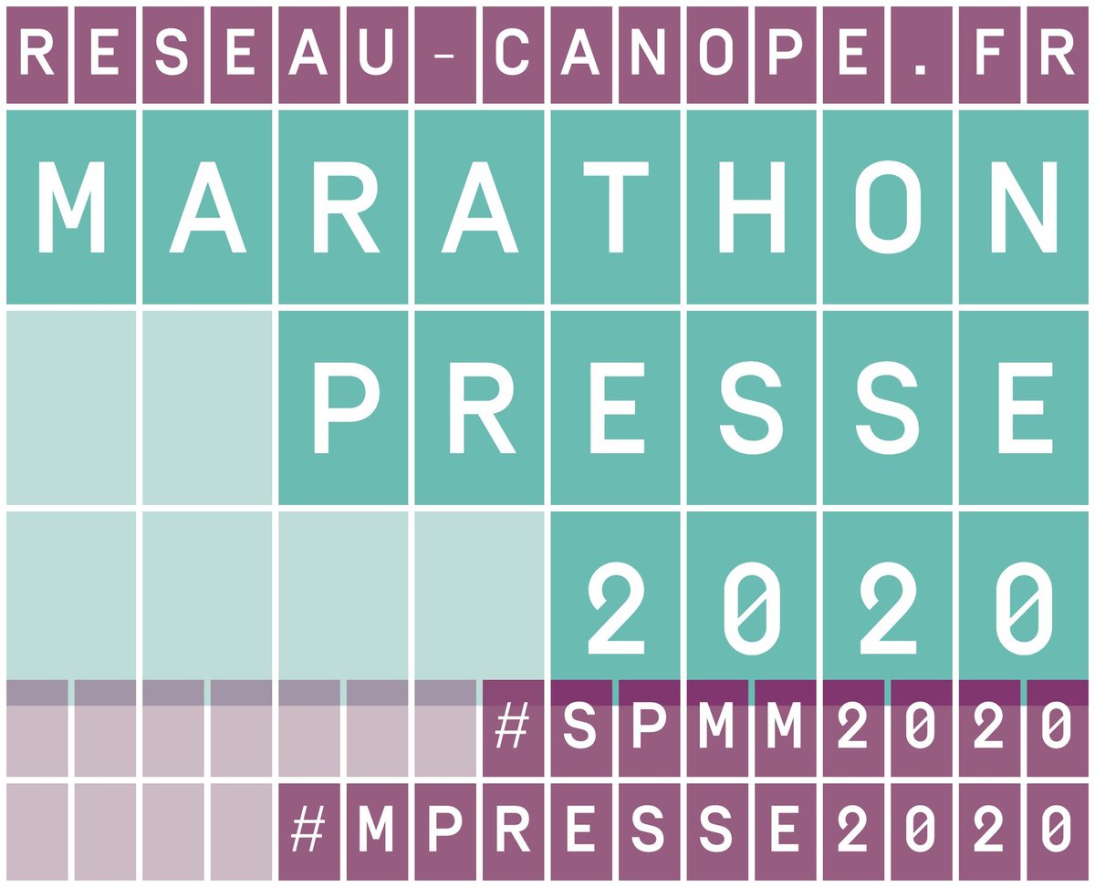 reseau_canope's tweet image. Prolongez la #SPMM2020 &quot;L’information sans frontières ?&quot; en réalisant votre journal de classe ! @reseau_canope &amp;amp; @LeCLEMI vous invitent à participer à un Marathon Presse 🔽
📢 Prêts ? À vos inscriptions ▶️ cano.pe/MP2020 !
#MPresse2020 #ContinuitéPédagogique