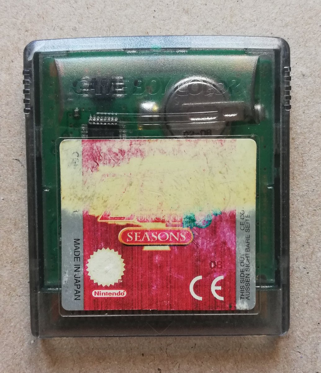 GarzonIsma's tweet photo. 25 - The Legend of Zelda Oracle of Seasons
Una aventura de #Link en el que controlamos las estaciones para superar puzzles y avanzar. Por sí solo está bien, pero conectado al #ages es un aventurón.
#TheLegendofZelda #gameboy #nintendo #videojuegos #retro #retrogaming #GameBoy30 https://t.co/RIKgQtwngq