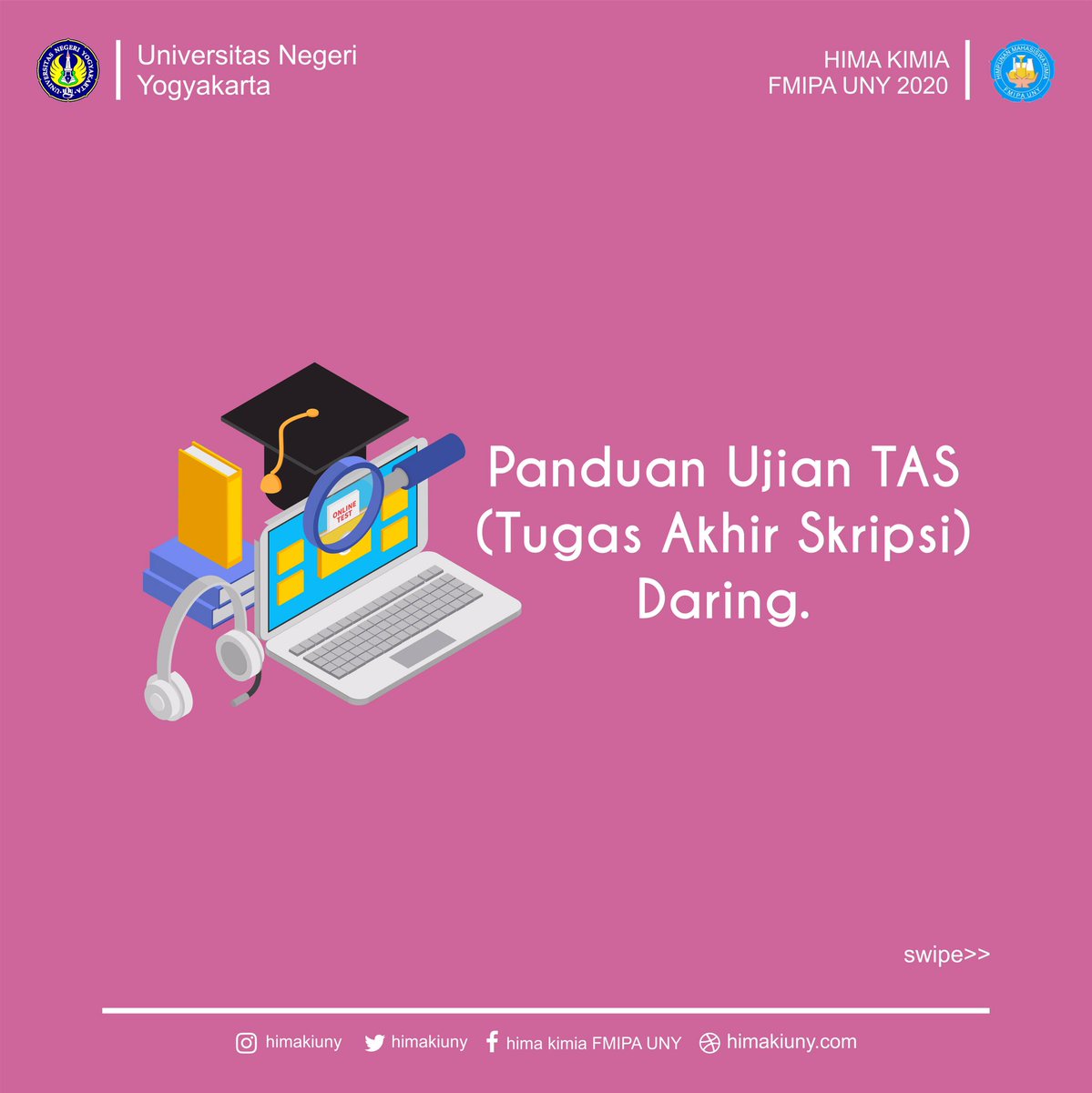 Hima Kimia Uny On Twitter Panduan Ujian Tas Daring Berikut Adalah Ketentuan Pelaksanaan Ujian Tas Daring Di Fmipa Uny Himakiuny Himaki2020 Himakidedikasi Https T Co Aatco5mwmd