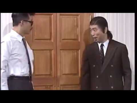 datukhensem's tweet photo. Rasanya ramai orang Malaysia pernah tengok video comedy jepun tentang pintu ni. Comedian yang jadi Boss(pakai coat), Ken Shimura telah meninggal dunia disebabkan COVID 19 harini. https://t.co/oR17lwTmdM