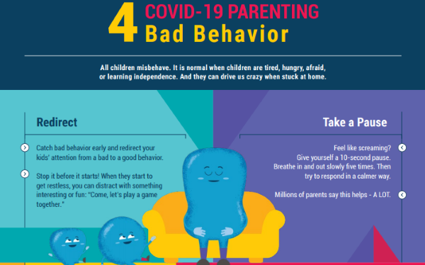 NurturingCare's tweet image. It's normal for kids to misbehave when they're tired, hungry, afraid or learning independence. Here's some advice to help everyone cope during lockdown: who.int/docs/default-s…. More tips for parenting in the age of COVID-19 here: who.int/emergencies/di… @WHO #Covid_19 #ECD