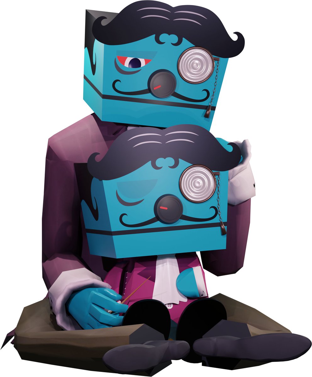 VioletQueenling's tweet photo. smol and tol
#art #crossover #objecthead #teamfortress2 #tf2 #spy #グレゴリーホラーショー #グレホラ #gregoryhorrorshow #ghs #プアコンダクター #poorconductor #blender3d #blendercycles https://t.co/QTRZZKHGFy
