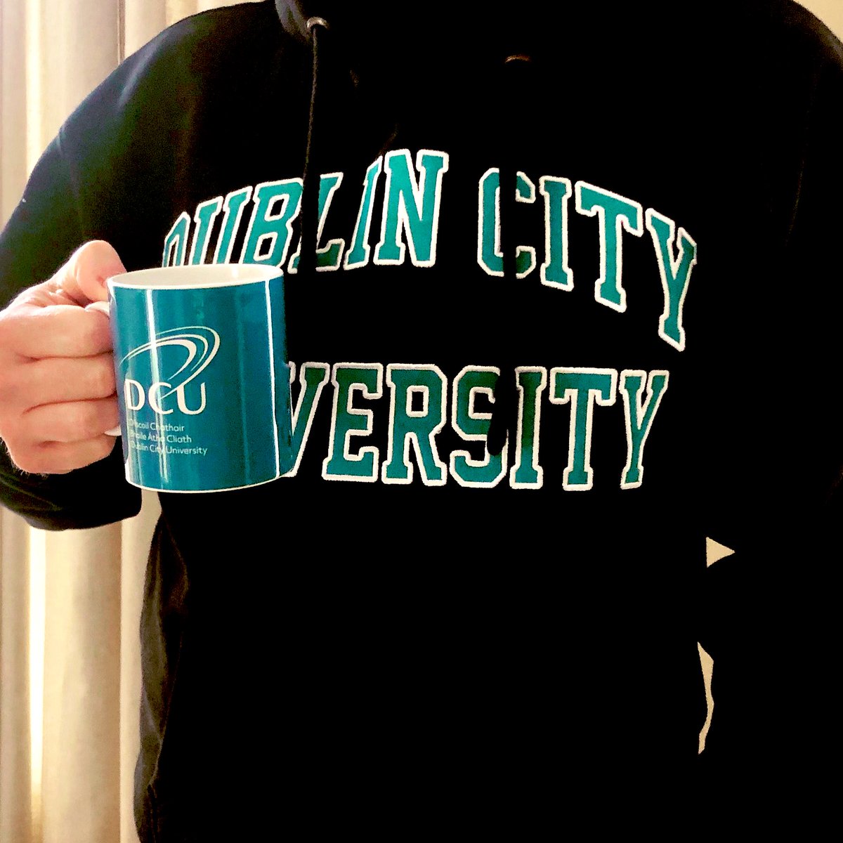 When it is coffee break time at home, but you want to be <a href="/DCU/">Dublin City University</a> #StayHome #staysafe