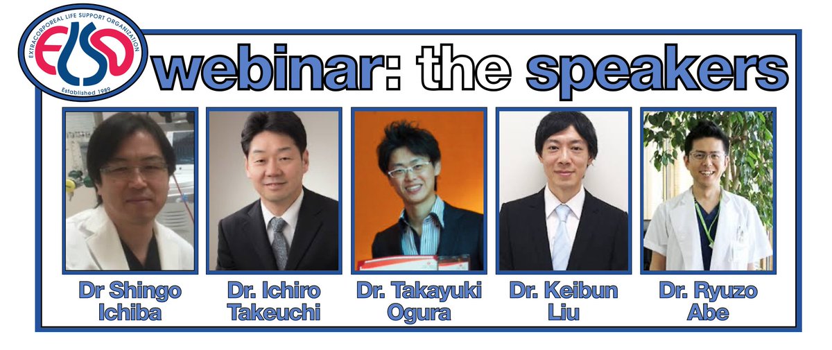ELSO (@elsoorg) on Twitter photo Stay tuned, our webinar on #ECMO use in Japan for #COVID19 associated #ARDS starting in less than 2 h! visit youtube channel for live-stream youtube.com/ecmoed or connect to zoom if previously registered here speakers
#ELSOwebinar <a href="/FOAMecmo/">M Velia Antonini</a> @MooreElizabethA <a href="/stead_christine/">Christine Stead</a> Stay tuned, our webinar on #ECMO use in Japan for #COVID19 associated #ARDS starting in less than 2 h! visit youtube channel for live-stream youtube.com/ecmoed or connect to zoom if previously registered here speakers
#ELSOwebinar <a href="/FOAMecmo/">M Velia Antonini</a> @MooreElizabethA <a href="/stead_christine/">Christine Stead</a>