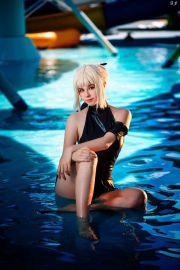 Warm girl Saber Nero Swimsuit  ________________💦_______________  Beautiful and sexy cosplay is my weakness<a href="/tag/swimming"class="tags"><span>#swimming</span></a><a href="/tag/geek"class="tags"><span>#geek</span></a><a href="/tag/cosplayer"class="tags"><span>#cosplayer</span></a><a href="/tag/mondaymotivation"class="tags"><span>#mondaymotivation</span></a><a href="/tag/swimsuits"class="tags"><span>#swimsuits</span></a>