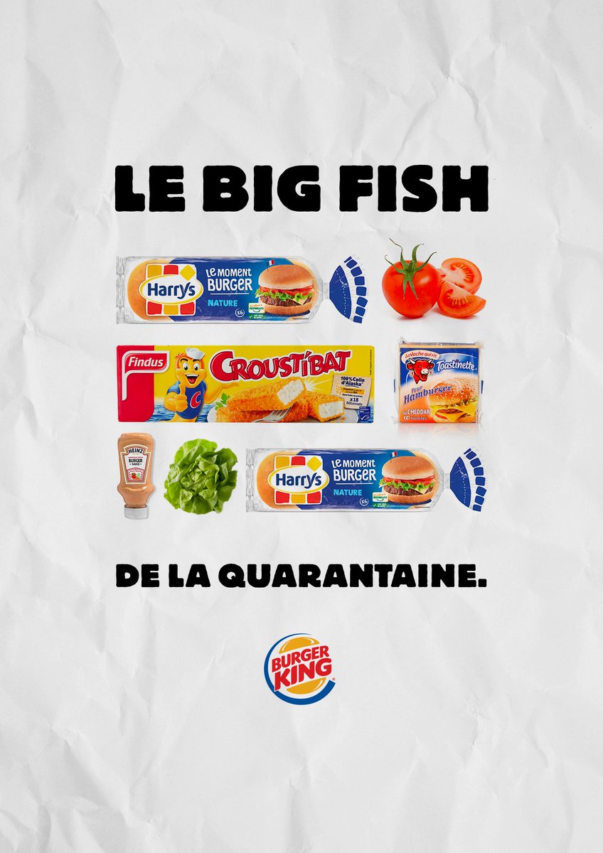 NoellaNeffati's tweet photo. Hyper smart @BurgerKingFR. 👏🏽 https://t.co/6MHCf5dDIR