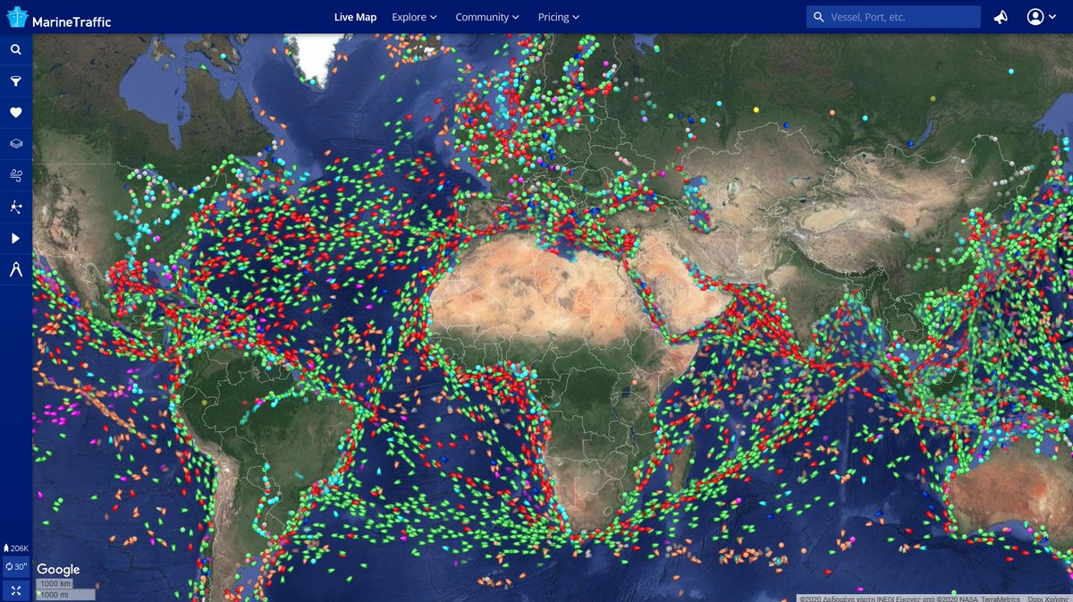 MarineTraffic tweet media