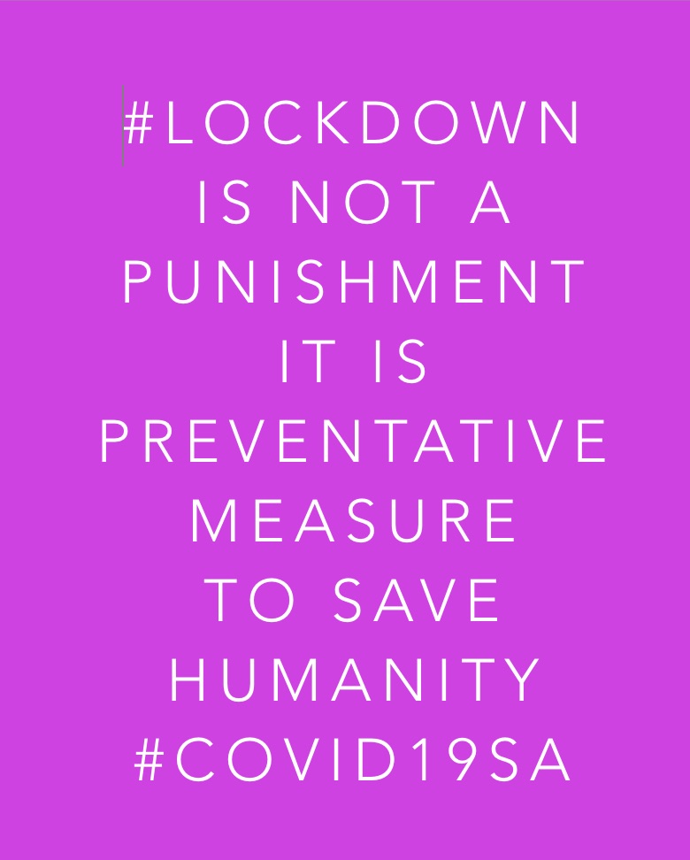 LaMaZingMedia's tweet photo. #21Days #Covid19 #LockdownSA
#LockdownGlobe #CoronoraVirus
How about some positive thoughts -
Share and comment
We need to understand that the future
is uncertain and it is up to us to make
the change that we want to see as we
venture forward https://t.co/U4j4CwE2BF