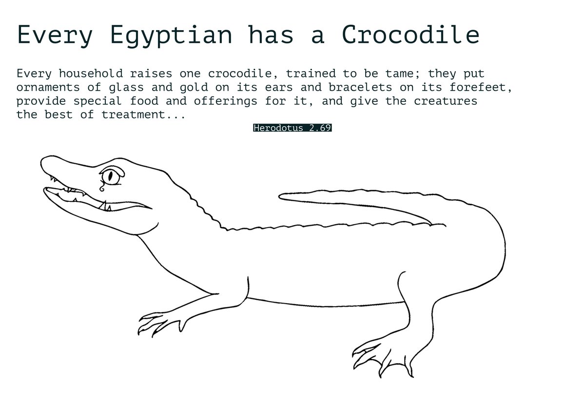 bridgescollect's tweet photo. Check out a series of coloring pages inspired by Herodotus’s monsters. And send us your (or your child’s) best work! We’ll publish it here. Go to https://t.co/eMacJHpFDY today. https://t.co/biVXjzPu2P