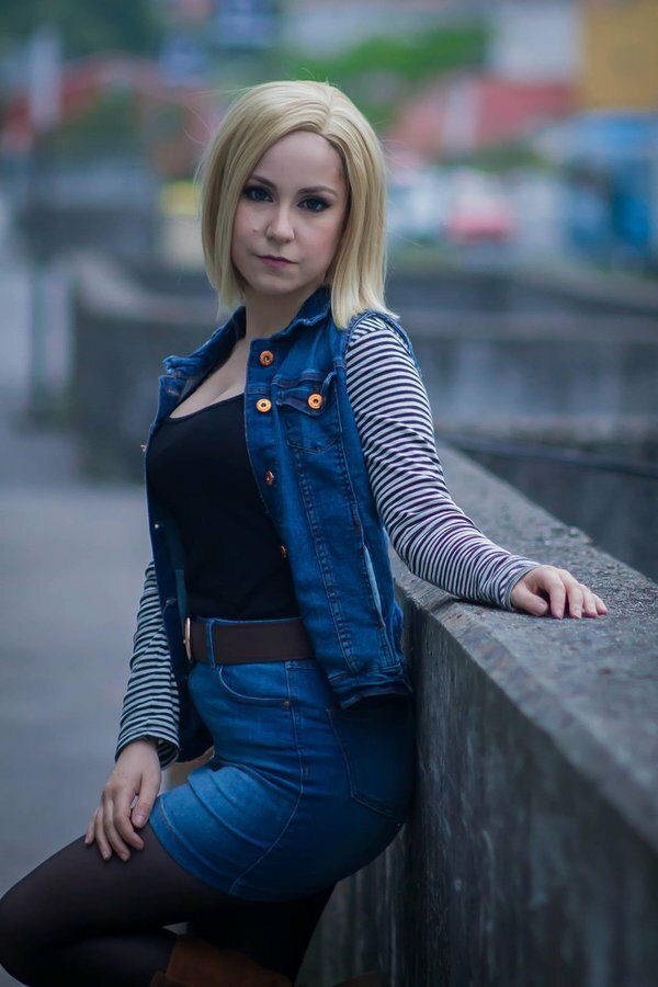 Android 18 Lazuli ラズリ C18 人造人間18号 Cosplay コスプレ tweet media