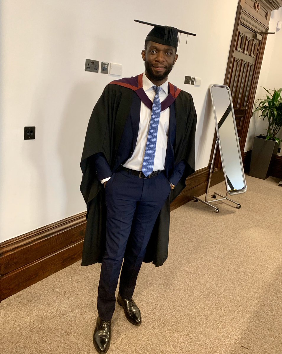 Day 14 of lockdown for me.

Introducing #GraduationChallenge 🎓 

Tweet pictures of you in your grad gown. Include your course(s)😉

•MSc International Business 
•PhD in Strategic Management
•Joined the academic procession for a graduation ceremony as a Lecturer. 

Your turn😉