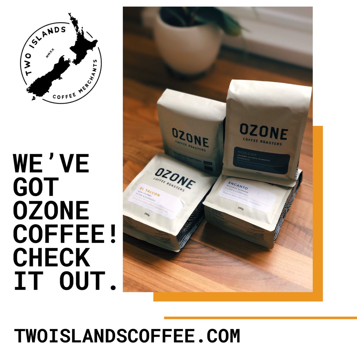 TwoIslands's tweet image. Morning guys!⁣
⁣
Be sure to check out our Ozone Coffee collection on our page! We have a number of amazing coffees available from the guys who started out in New Plymouth!

#coffee #coffeestore #nzcoffee #ukcoffee #onlinecoffee  #espresso #filtercoffee  #specialtycoffee
