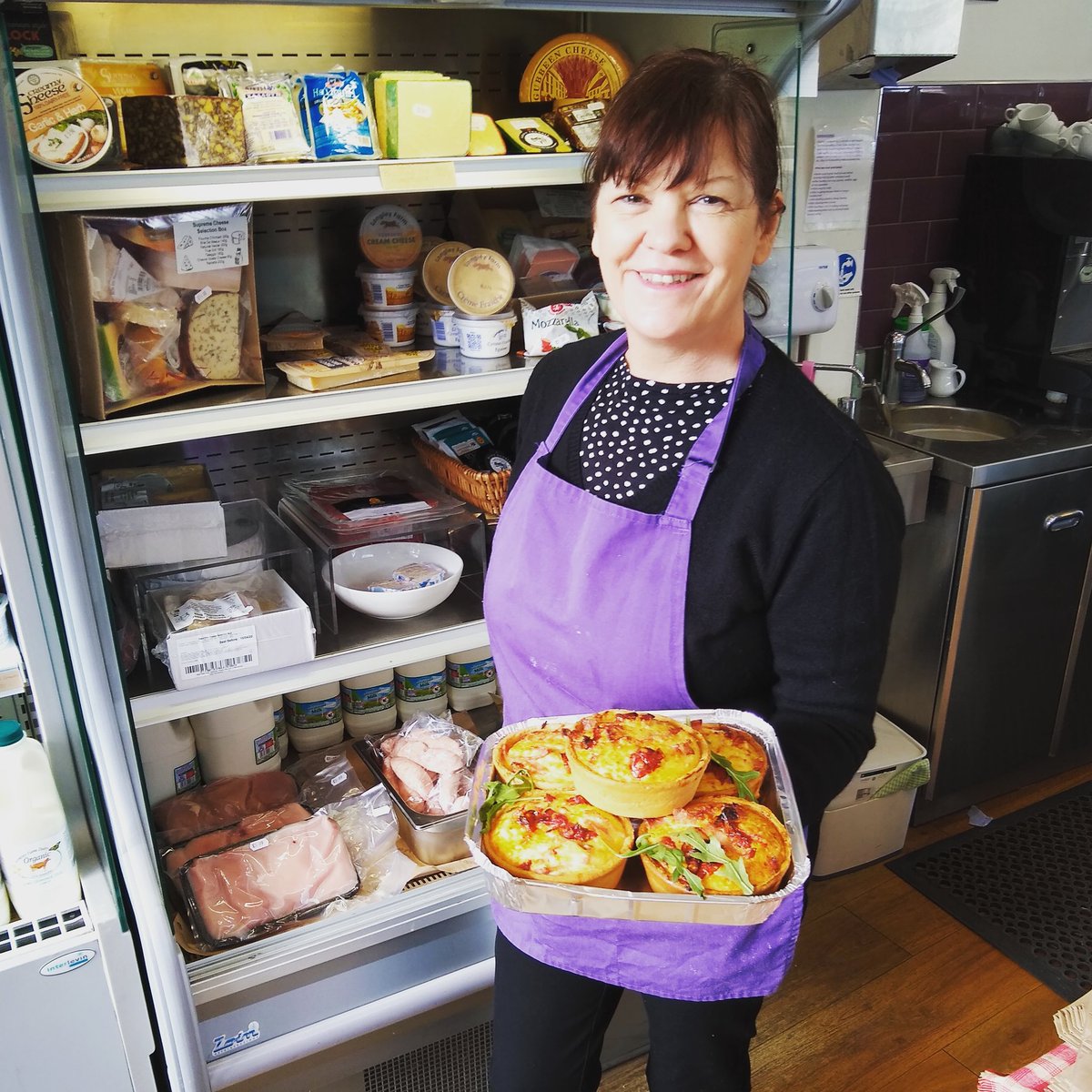 Bloomfieldsdeli's tweet photo. We're still making and baking! Shop local for both fine food and your essentials.. #shoplocal #yourhighstreet #localfood #localshopping #highworth #swindon #shrivenham #oxon #valeofwhitehorse https://t.co/xqcofVeP8W