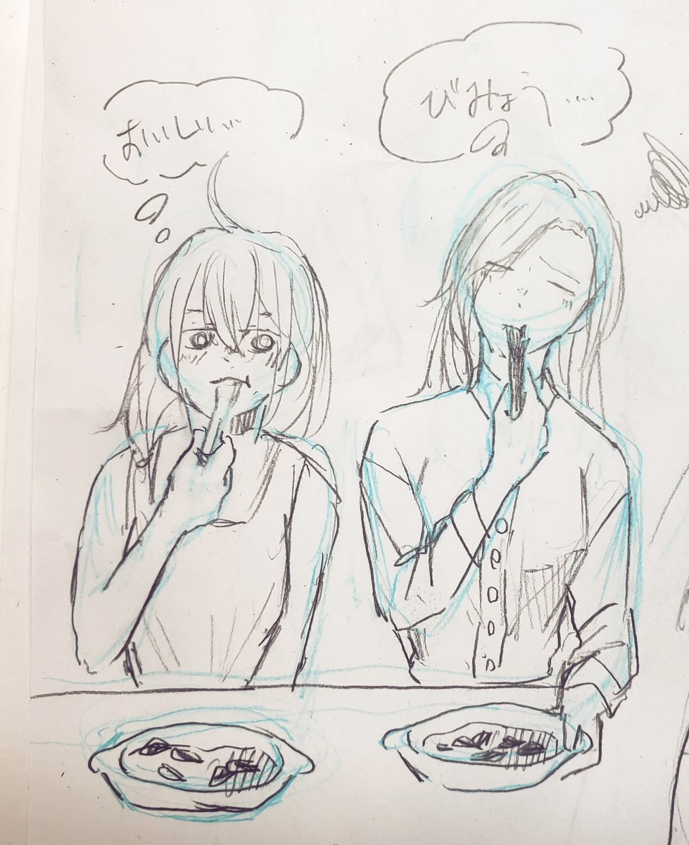 augurium_'s tweet photo. あやのちゃん@b_i_D_c 家のるみちゃんとリューレンでシチュー作りしたよ
#よその子 #落書き https://t.co/CqD12wKKfV