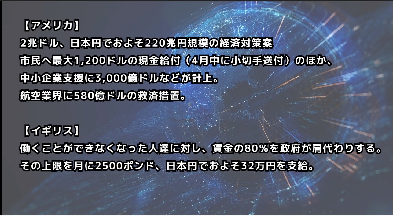 تويتر たまや 単冠湾提督 على تويتر 日本 緊急経済対策 政府案 ４月６日 ｇｄｐ 国内総生産 にあたる総額108兆円 家庭や中小 小規模事業者向け６兆円超現金給付 雇用を守る目的の無利子融資を政府 民間金融機関で前例無き26兆円規模 納税や社会