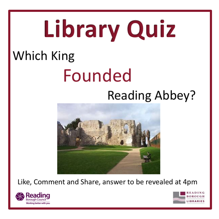 readinglibrary's tweet photo. It’s time to test your home town knowledge. How much do you really know about the history of Reading?
Comment your answers below and share with others!
#howmuchdoyouknow #StayAtHomeStaySafe #librarypopquiz #librariesfromhome https://t.co/JfqUmVZ3ie