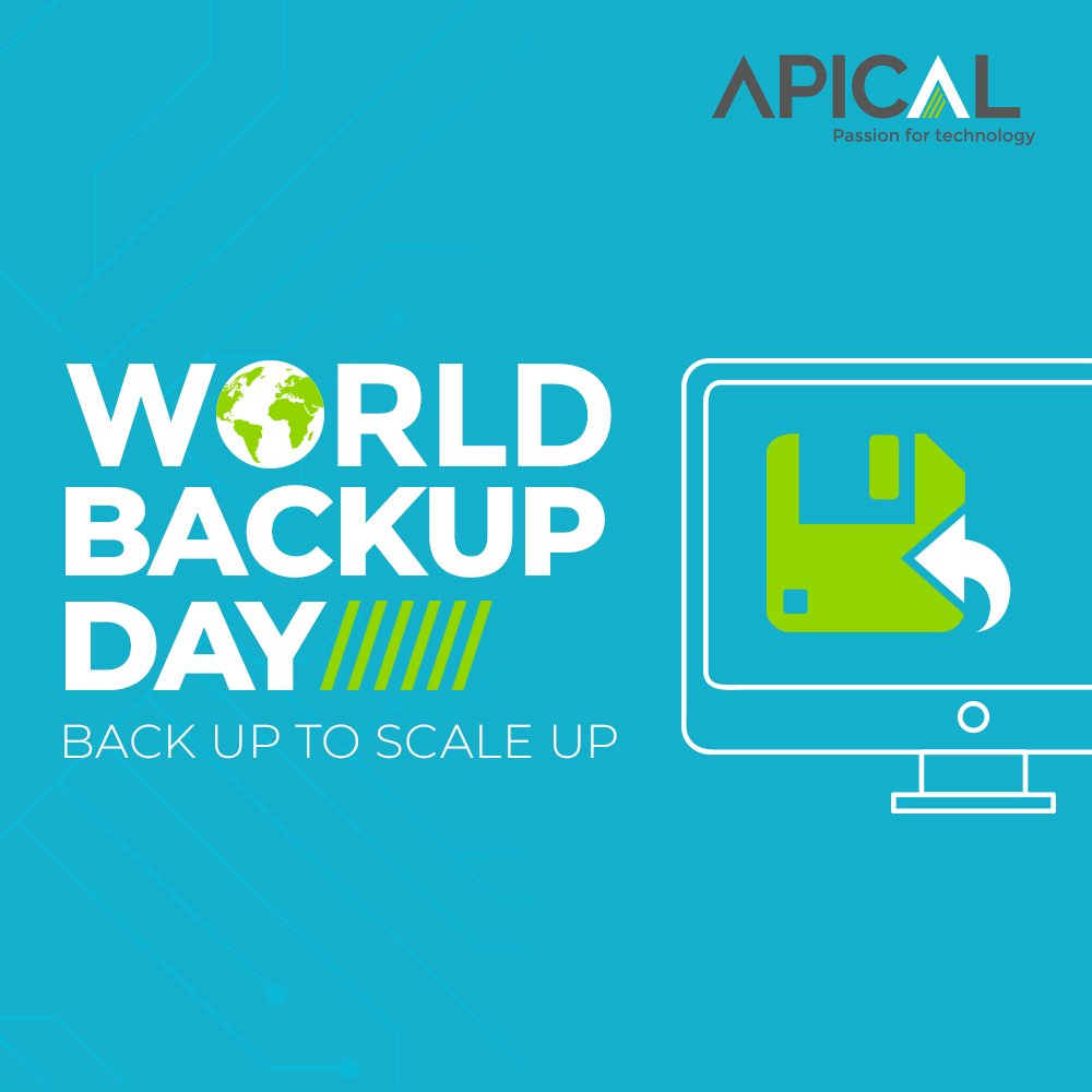 helloapical's tweet photo. Losing your files is way more common than you would think. But on #WorldBackupDay, act smart and connect with us for customized data storage and backup solution. 
Visit us to know more: https://t.co/ax7TbbOYb2
#Apical #helloapical 
#Storage #DataStorage #Backup #SaveFiles https://t.co/ehDmf5RKMM