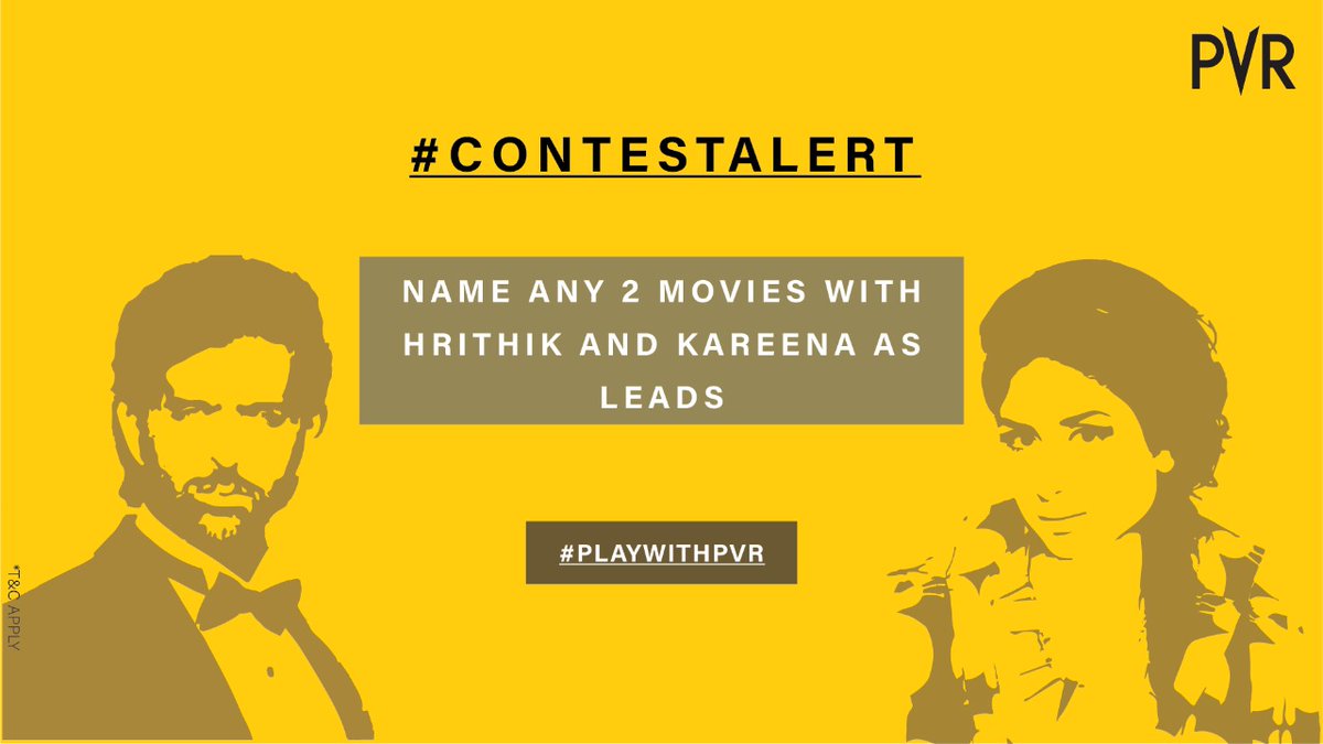_PVRCinemas's tweet photo. 📢#ContestAlert #PlayWithPVR 📢

#Retweet, Like &amp; comment for your chance to #WinExcitingSurprises!

Here are some fun #Bollywood trivias for you. 
Answer these &amp; stand a chance to *win!

#StayAtHomeSaveLives #MondayMotivaton https://t.co/vcAzQc6h3k