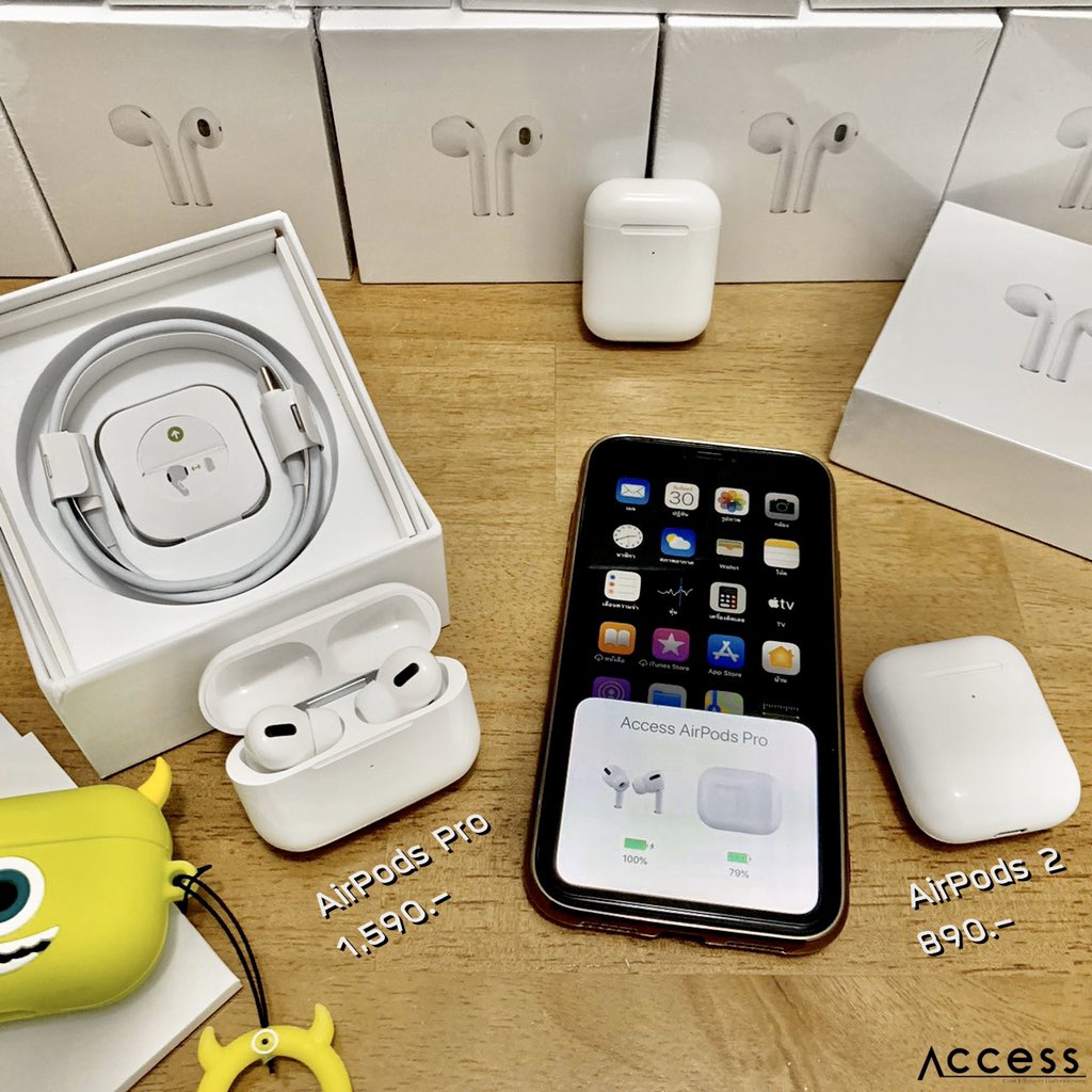 Access30346868's tweet photo. ⚡️สาวก IPhone ของต้องมี🔥ลดไปเลย70%

🔥เชื่อมต่อง่าย แค่เปิดฝาก้อเชื่อมต่อได้ทันที👍

💰 AirPod ราคาพิเศษเพียง 890 บาท 💵

💰 AirPod Pro ราคาพิเศษเพียง 1590บาท 💵

สนใจสอบถามคลิก : https://t.co/Sx3sAqiVZ3 https://t.co/BoX1Z0Yn8H
