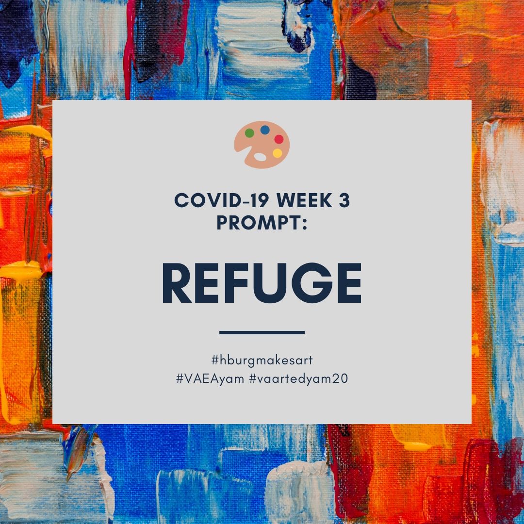 hhsstudio175's tweet photo. Prompt #3, Refuge - the twist, unconventional materials. Use what you have.
https://t.co/HtOag5zW8B
#hburgmakesart #VAEAyam #vaartedyam20 https://t.co/76I98r1Jgl