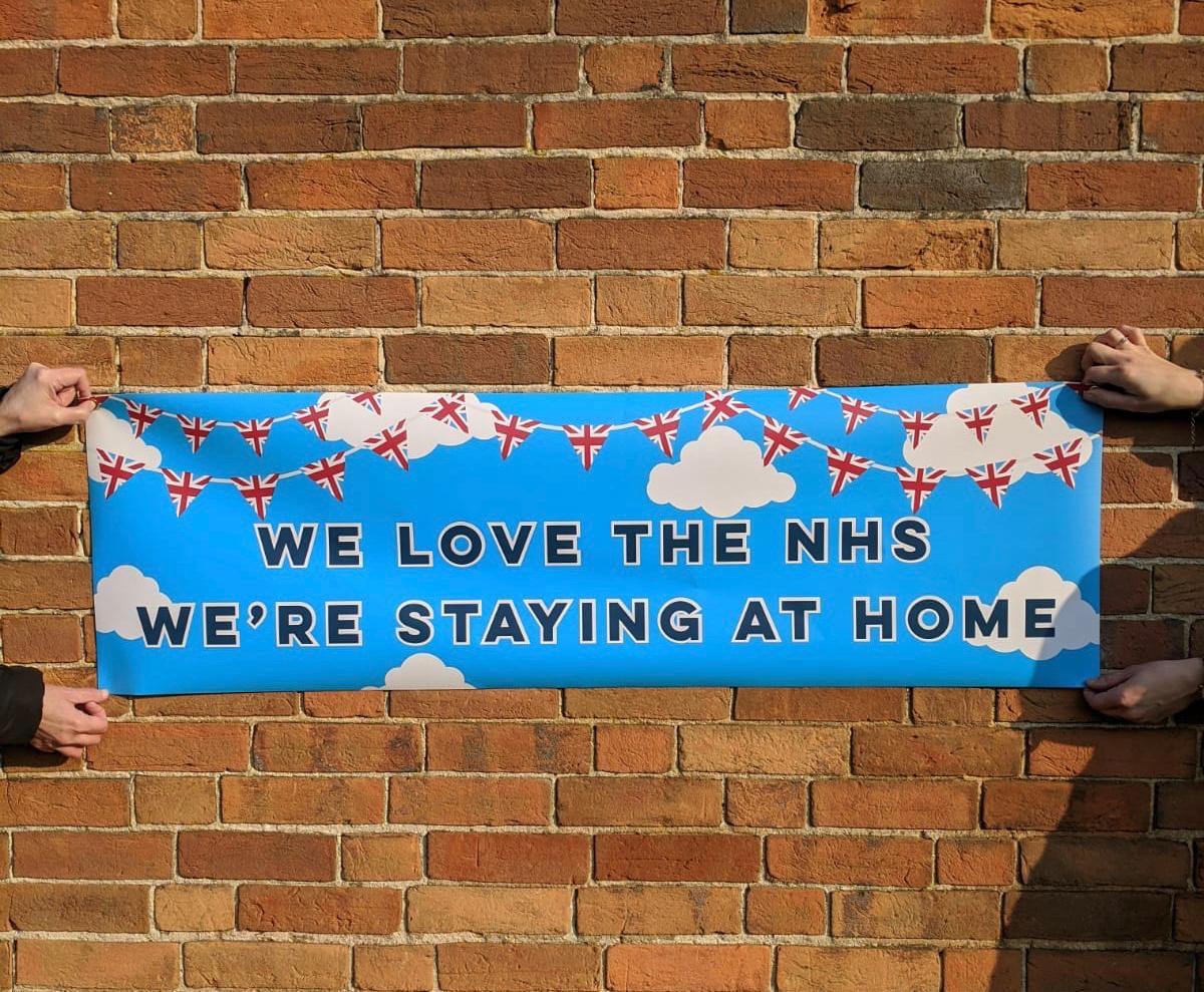 We absolutely love this customised banner order we received at the weekend! 

On its way out for delivery! #bestofbritish